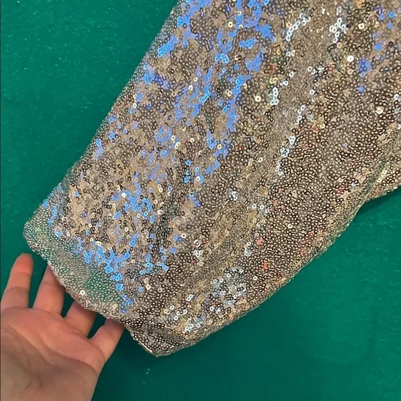 Anthropologie Sequin Wrap dress NWT! - Picture 11 of 12